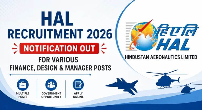 HAL Recruitment 2026 Notification Out for Various Finance, Design & Manager Posts, Apply Now 19 HAL Recruitment 2026 Notification Out for Various Finance, Design & Manager Posts