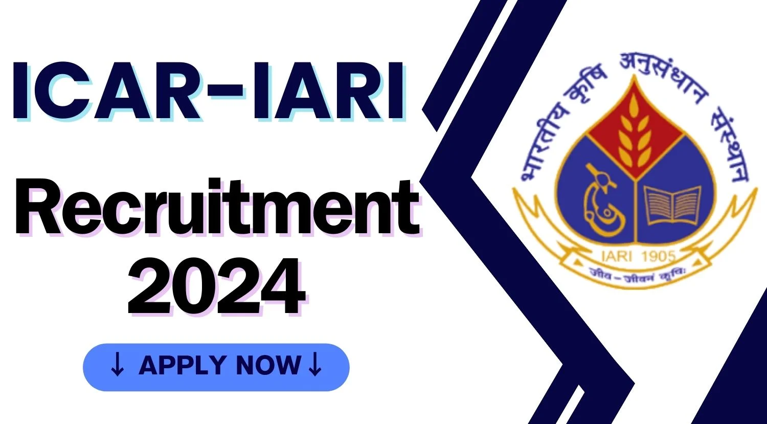 ICAR-IARI Recruitment 2024