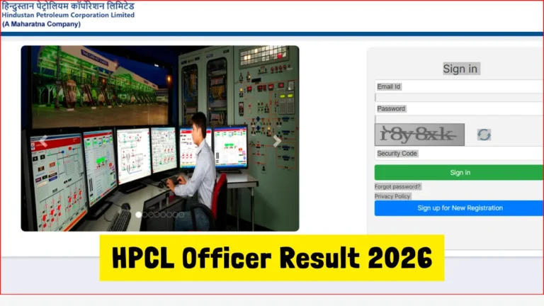 HPCL Officer Result 2026 Out, Download Junior Executive & Engineer Scorecard Link Active 17 HPCL Officer Result 2026