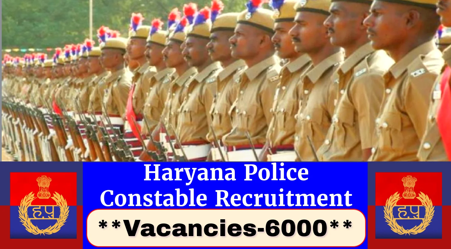 HSSC Haryana Police Constable Recruitment 2024 Notification