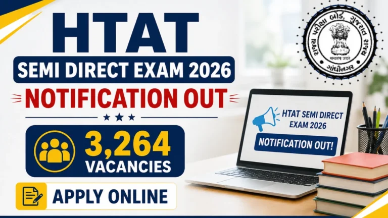 HTAT Semi Direct Exam 2026 Notification Out for 3,264 Vacancies, Apply Online 6 HTAT Semi Direct Exam 2026 Notification Out for 3,264 Vacancies, Apply Online