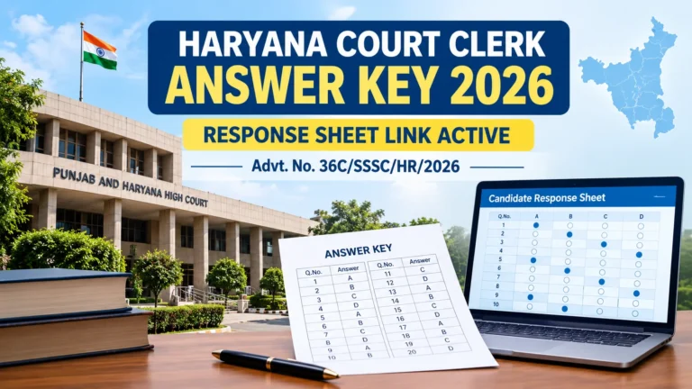 Haryana Court Clerk Answer Key 2026 Out, Response Sheet Link Active (Advt. No. 36C/SSSC/HR/2026) @sssc.gov.in 19 Haryana Court Clerk Answer Key 2026 Out, Response Sheet Link Active (Advt. No. 36CSSSCHR2026) @sssc.gov.in