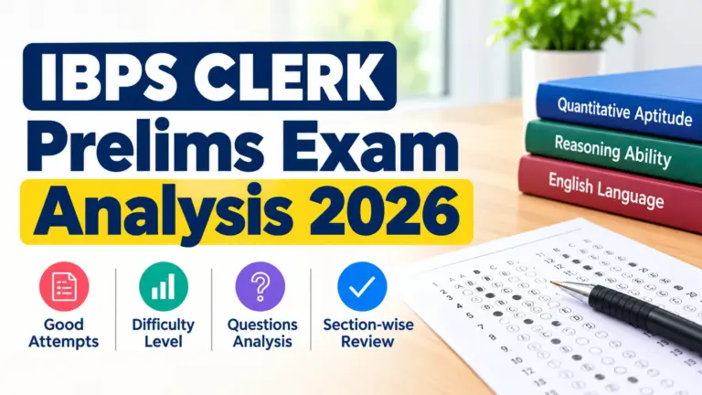 IBPS Clerk Exam Analysis 2026 (10 October): All Shifts Review 2 IBPS Clerk Exam Analysis 2026