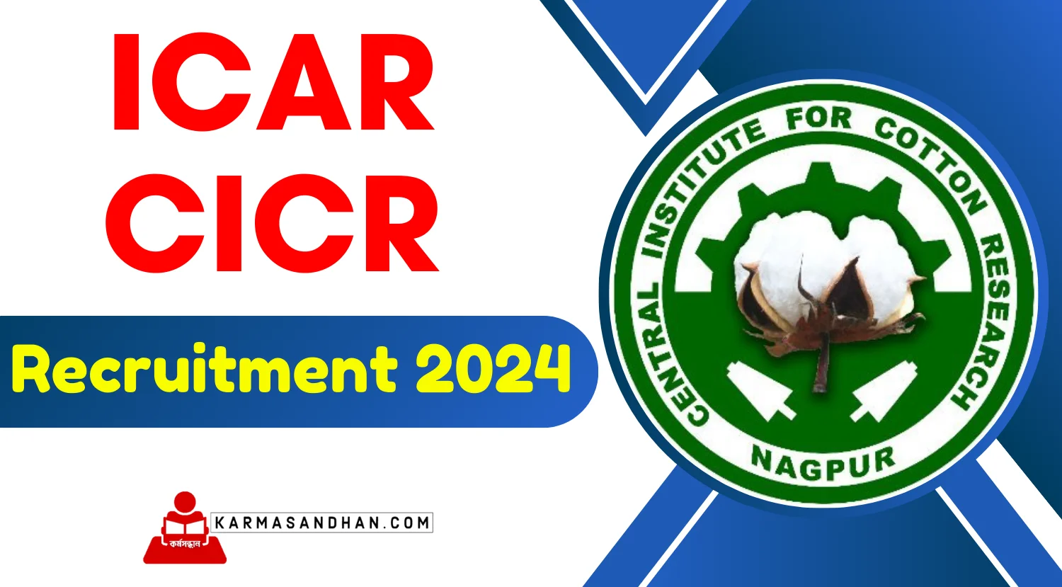 ICAR CICR Young Professional II Recruitment 2024