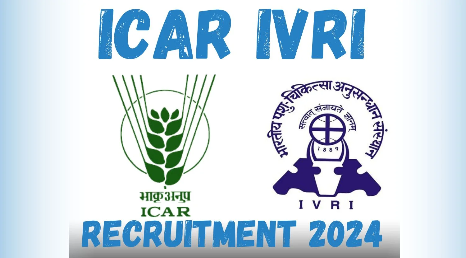 ICAR IVRI Project Assistant Recruitment 2024