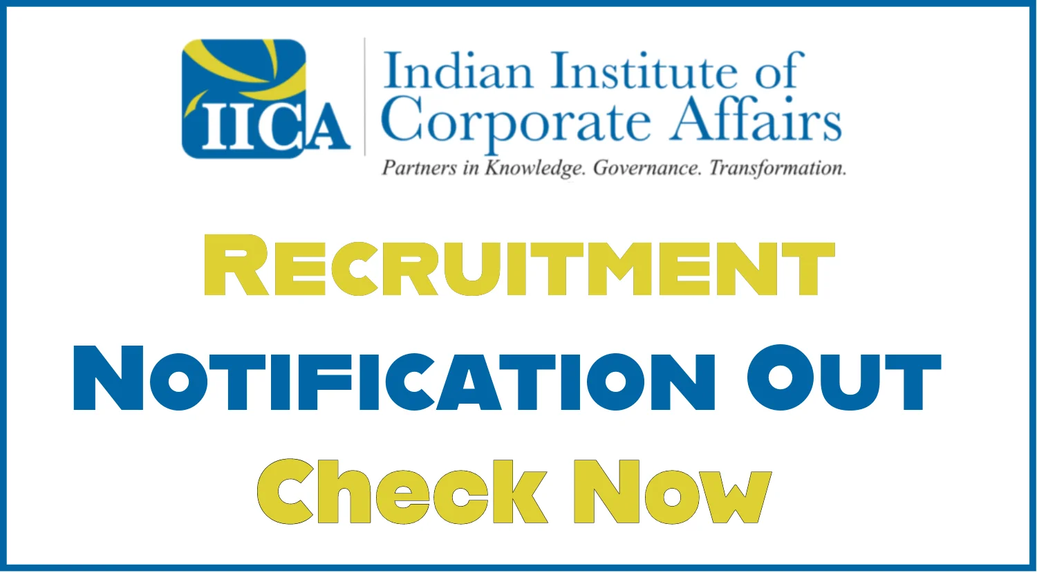 IICA Recruitment