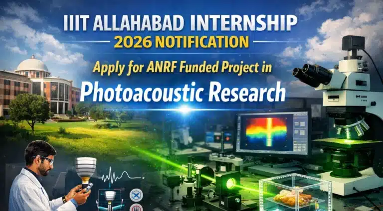 IIIT Allahabad Internship 2026: Apply for ANRF Funded Project in Photoacoustic Research 27 IIIT Allahabad Internship 2026