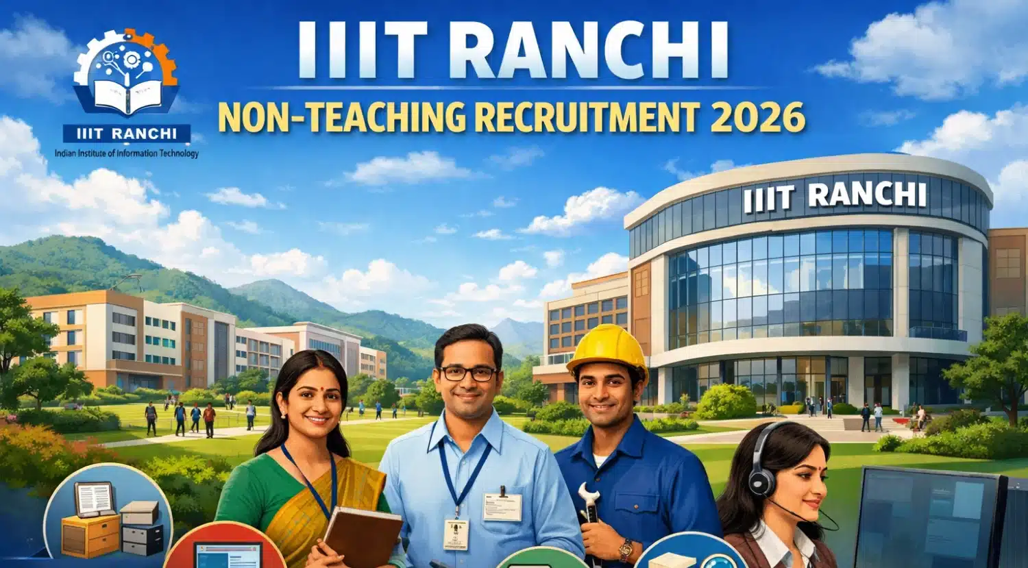 IIIT Ranchi Non-Teaching Vacancy 2026 Announced, Apply Online ...