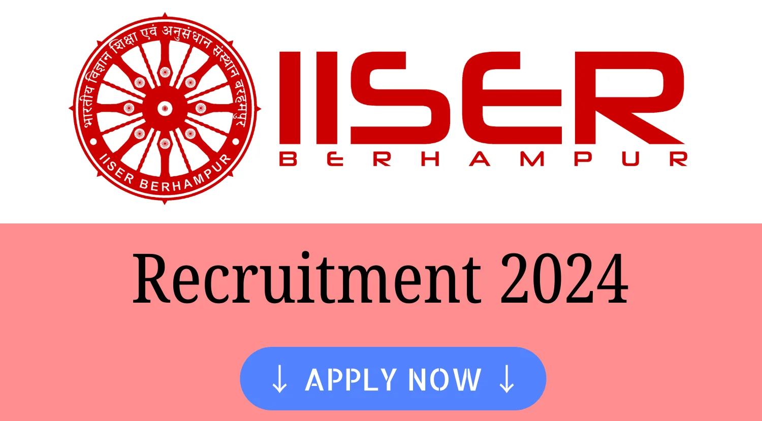 IISER Berhampur JRF Recruitment 2024