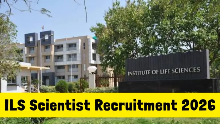 ILS Scientist Recruitment 2026, Apply Online for Scientist-B, C & D at BRIC-Institute of Life Sciences 9 ILS Scientist Recruitment 2026