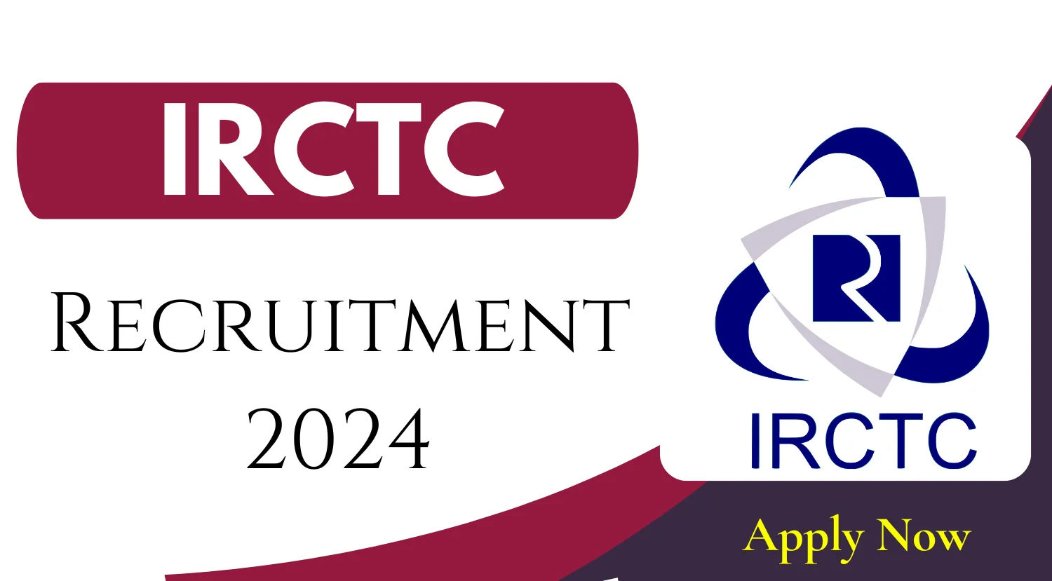 IRCTC Chief Regional Manager Recruitment 2024