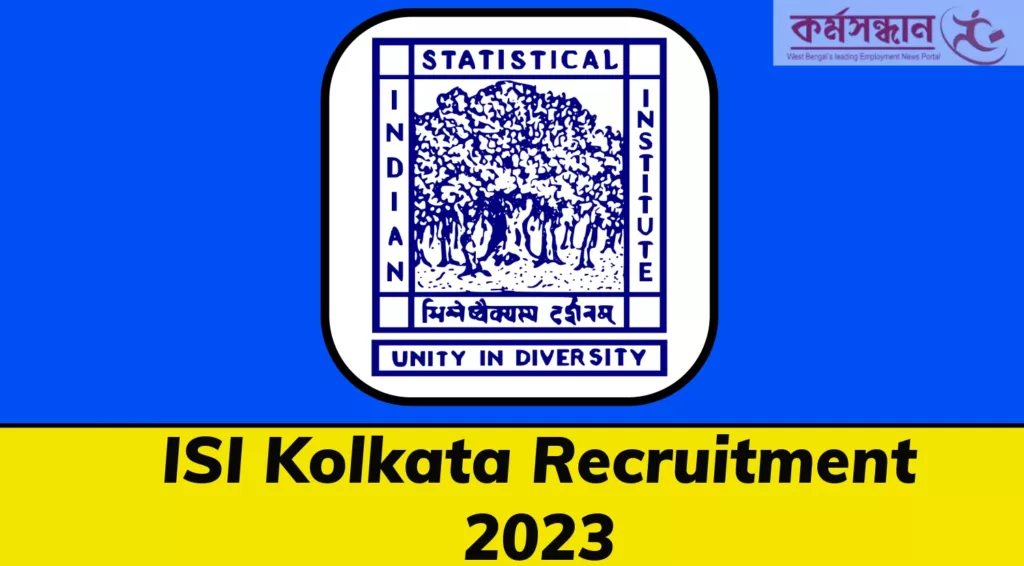 ISI Kolkata Recruitment 2023
