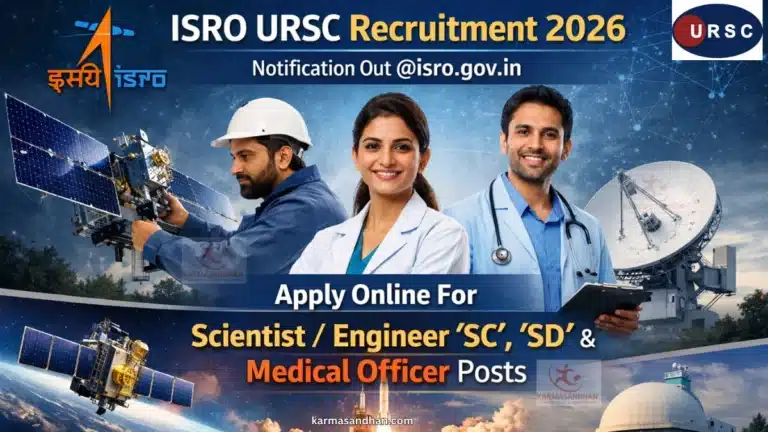 ISRO URSC Recruitment 2026 Notification Out, Apply Online for Scientist/Engineer & Medical Officer Posts 37 ISRO URSC Recruitment 2026 Notification Out, Apply Online for Scientist/Engineer SC, SD & Medical Officer Posts