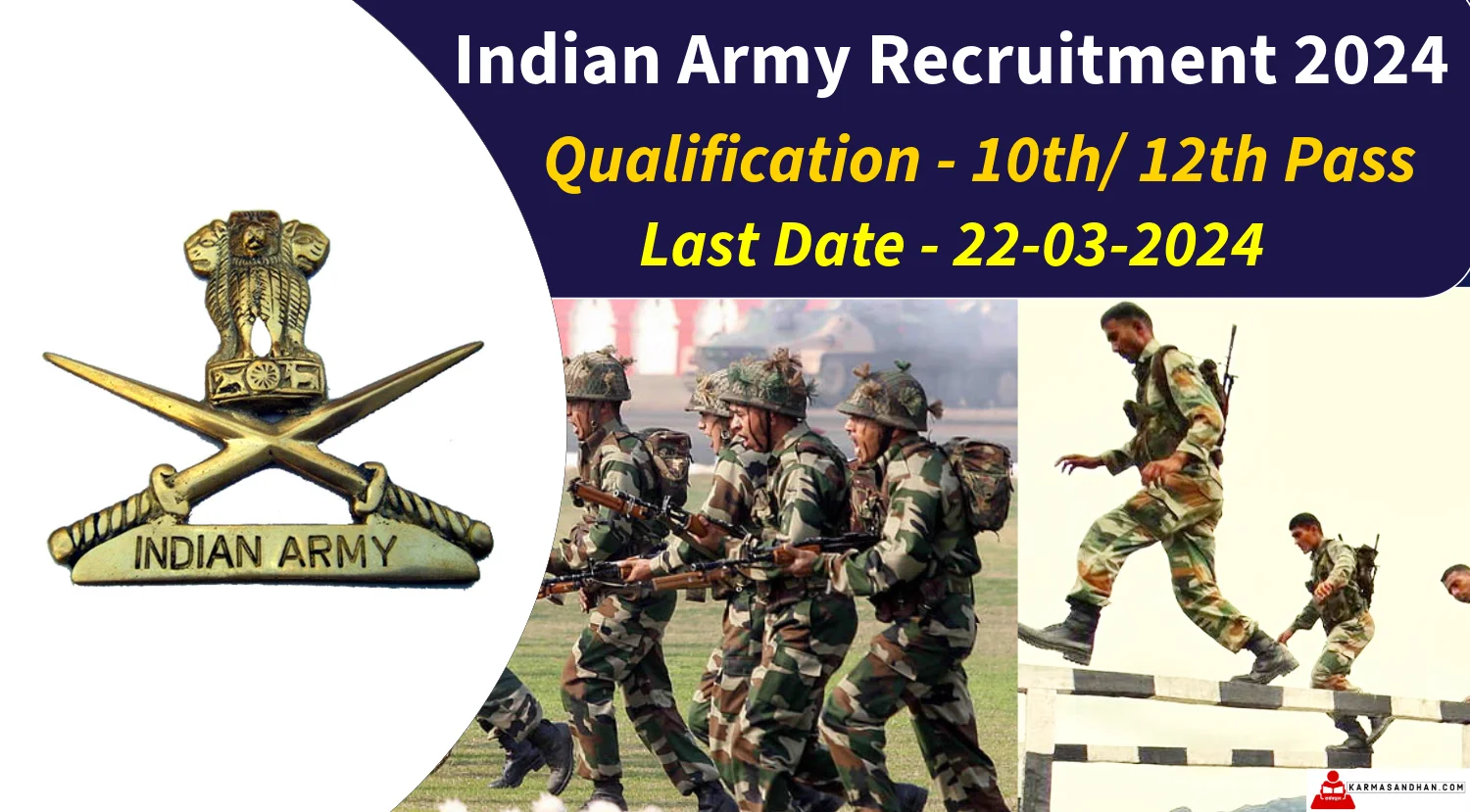Indian Army Recruitment 2024 Notification Out for Nursing Assistant Posts