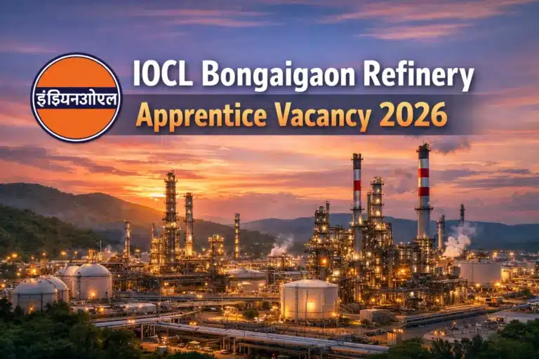 IOCL Bongaigaon Refinery Apprentice Vacancy Notification 2026 OUT for 88 Posts 39 IOCL Bongaigaon Refinery Apprentice Vacancy Notification 2026 OUT for 88 Posts