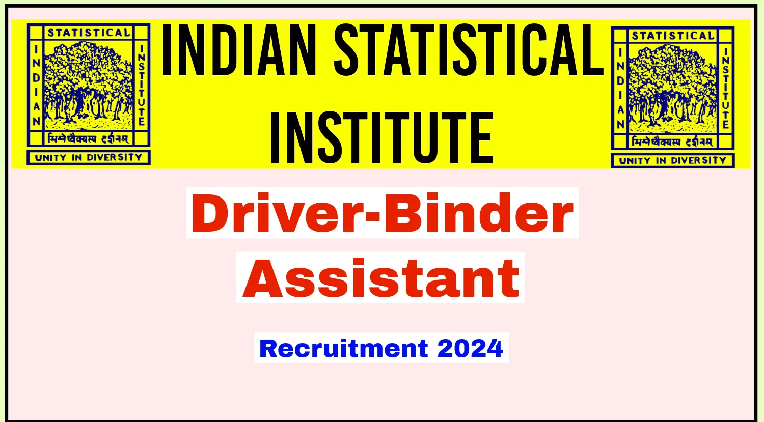 Indian Statistical Institute ISI