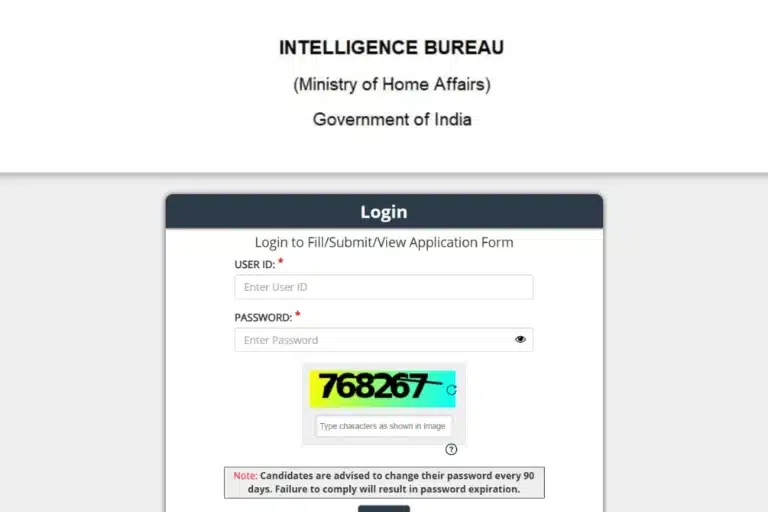 IB MTS Admit Card 2026 Out, Intelligence Bureau Multi Tasking Staff Direct Hall Ticket Download Link 38 Intelligence Bureau IB MTS Admit Card 2026