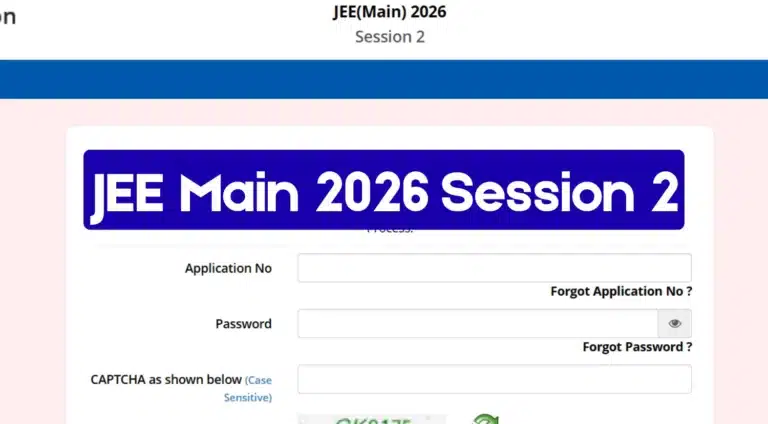 JEE Main 2026 Session 2 Registration Begun on jeemain.nta.nic.in, Apply Online Fee, Documents Required and Exam Schedule 40 JEE Main 2026 Session 2