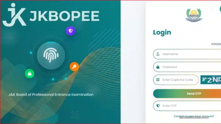 JKBOPEE BSc Nursing Exam CET 2026 Registration Begins, Apply at jkbopee.gov.in 28 JKBOPEE BSc Nursing Exam CET 2026 Registration Begins, Apply at jkbopee.gov.in