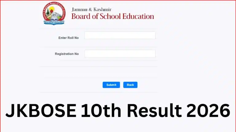 JKBOSE Class 10 Result 2026 @ jkresults.nic.in OUT, Check Marks and Subject-wise Scores 38 JKBOSE 10th Result 2026