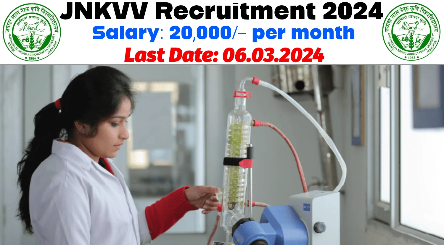 JNKVV Recruitment 2024