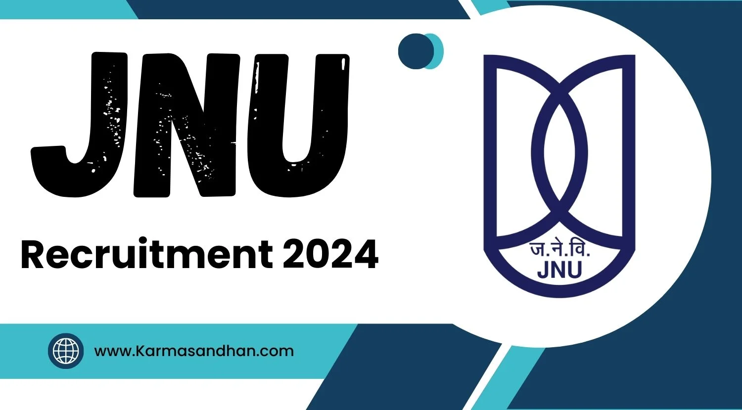 JNU Research Associate I Recruitment 2024