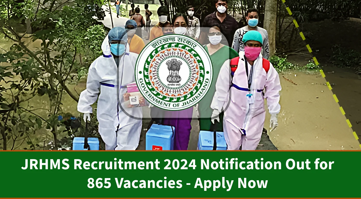 JRHMS Recruitment 2024 Notification Out for 865 Vacancies