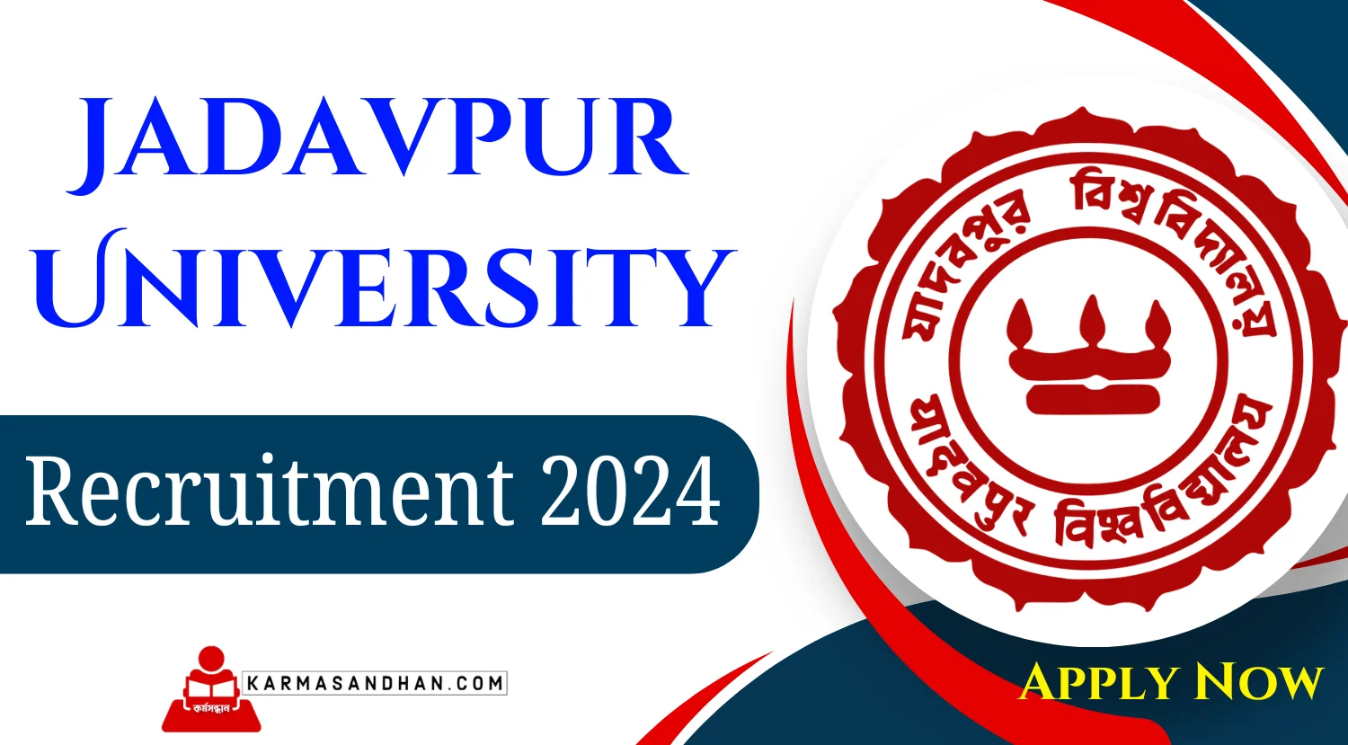 Jadavpur University Project Assistant Recruitment 2024