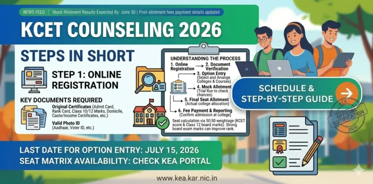 KCET Counselling 2026