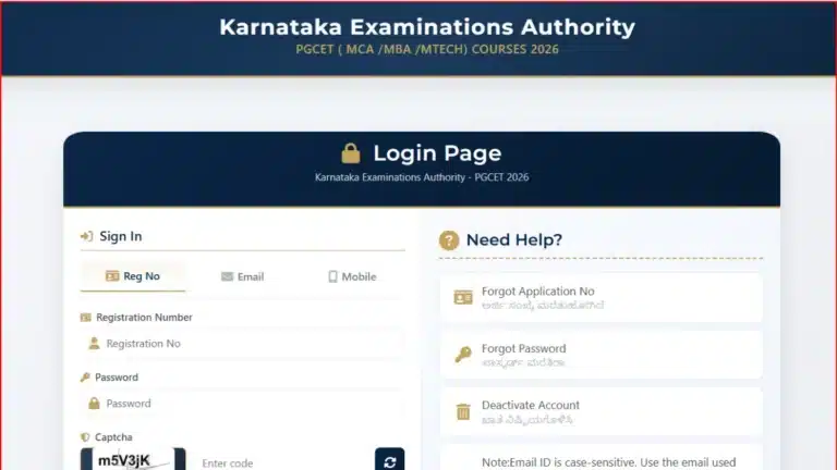 KEA PGCET Registration 2026 Begins, Online Application Link Active 32 KEA PGCET Registration 2026