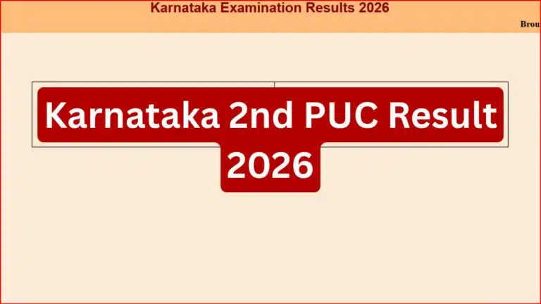 Karnataka 2nd PUC Result 2026 Out Today (April 9), KSEAB Class 12 Results @karresults.nic.in 39 Karnataka 2nd PUC Result 2026