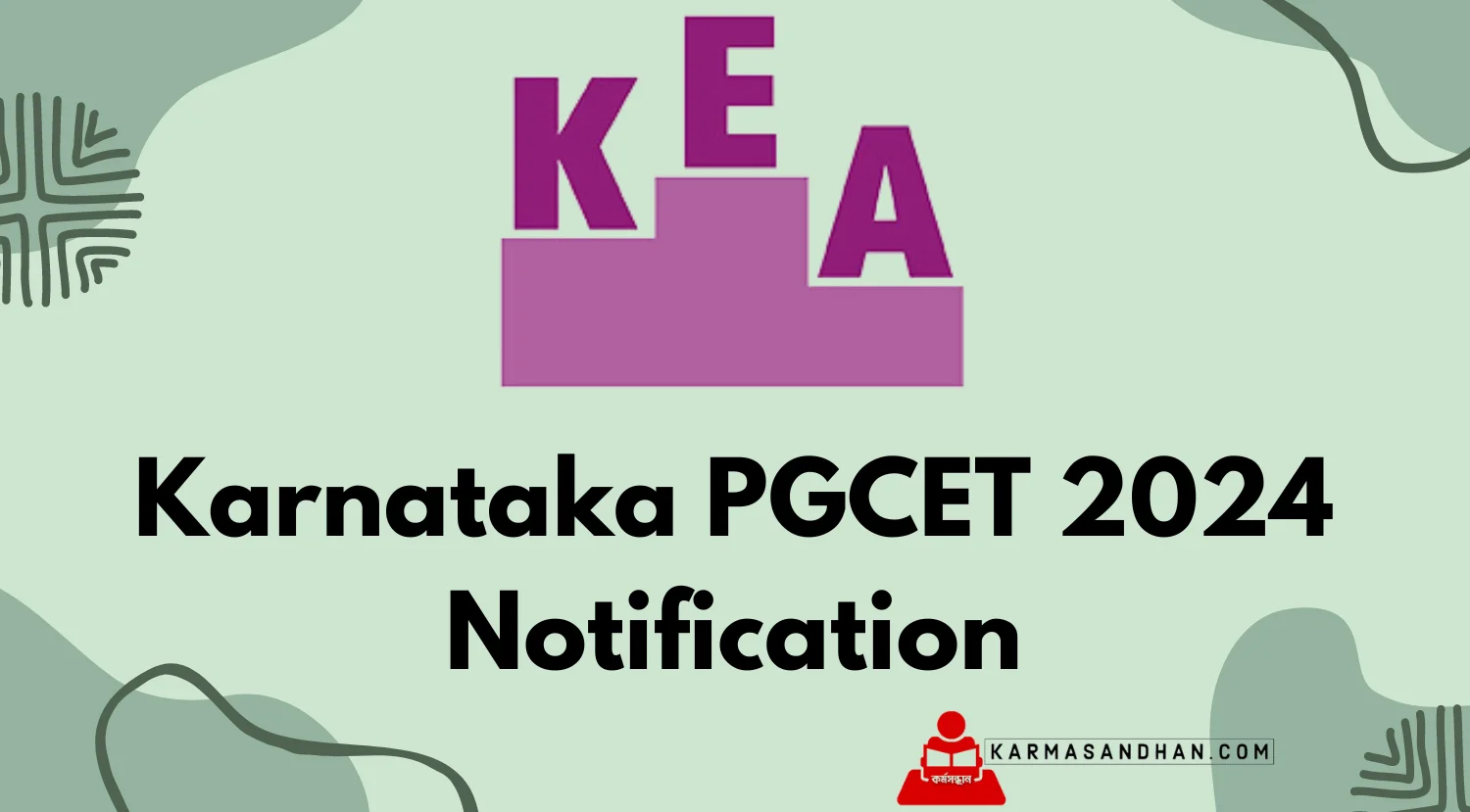 Karnataka PGCET 2024 Notification