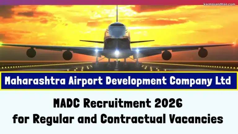 MADC Recruitment 2026 Notification Out for 33 Regular and Contractual Vacancies, Eligibility, important Dates 36 MADC Recruitment 2026 Notification Out for 33 Regular and Contractual Vacancies, Eligibility, important Dates