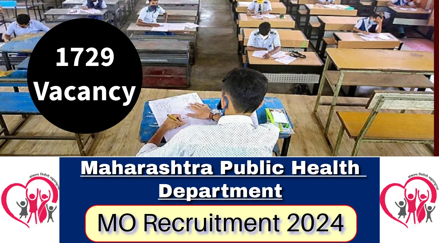 MAHA MO Recruitment 2024 Notification Out for 1729 Posts, Check Eligibility and Apply Now under  Maharashtra Public Health Department 