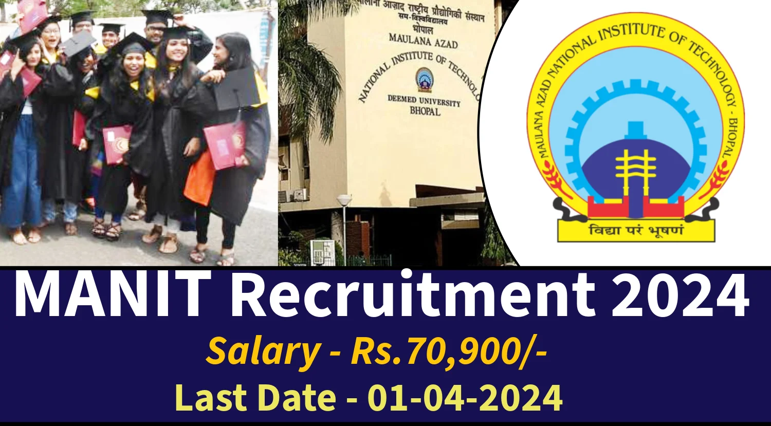 MANIT Faculty Recruitment 2024 Notification Out for 84 Posts