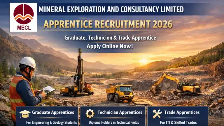 MECL Apprentice Recruitment 2026 for 30 Vacancies, Apply Online Till 8 March 33 MECL Apprentice Recruitment 2026 for 30 Vacancies, Apply Online Till 8 March