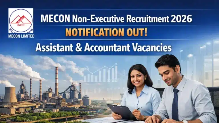 MECON Non-Executive Recruitment 2026 Notification Out for Assistant and Accountant Vacancies 39 MECON Non-Executive Recruitment 2026 Notification Out for Assistant and Accountant Vacancies