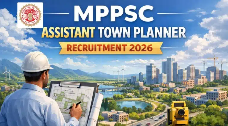 MPPSC Assistant Town Planner Recruitment 2026, Apply Online for 39 Vacancies 39 MPPSC Assistant Town Planner Recruitment 2026
