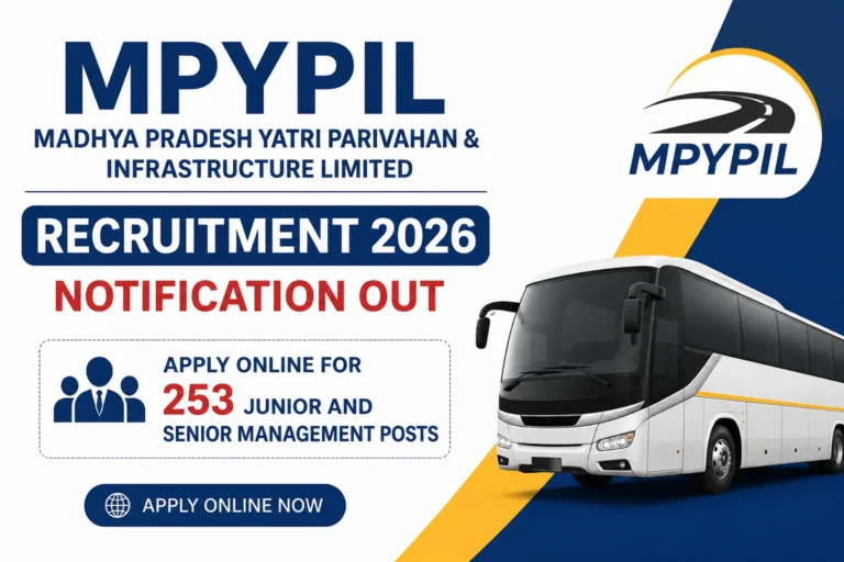 MPYPIL Recruitment 2026 Notification Out, Apply Online For 253 Junior and Senior Management Posts 27 MPYPIL Recruitment 2026 Notification Out, Apply Online For 253 Junior and Senior Management Posts
