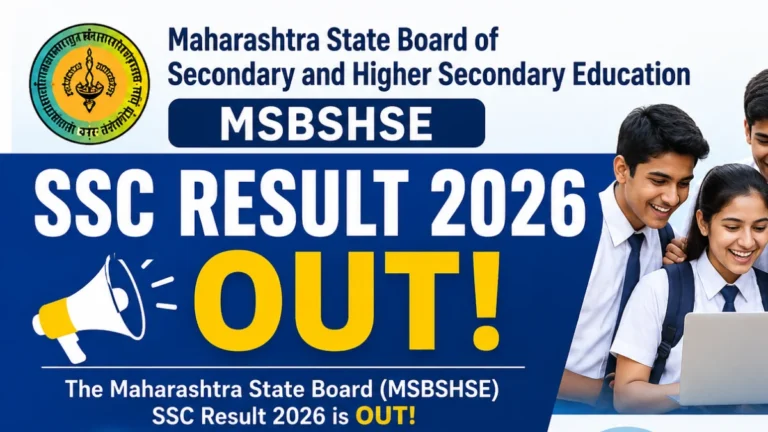 Maharashtra Board MSBSHSE SSC Result 2026 OUT at sscresult.mahahsscboard.in, Download MSBSHSE 10th Marks 3 Maharashtra Board MSBSHSE SSC Result 2026 OUT at mahresult.nic.in, Download MSBSHSE 10th Marks