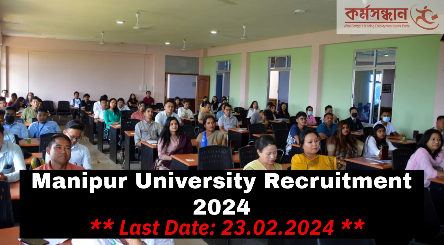 Manipur University Group C and D Recruitment 2024 