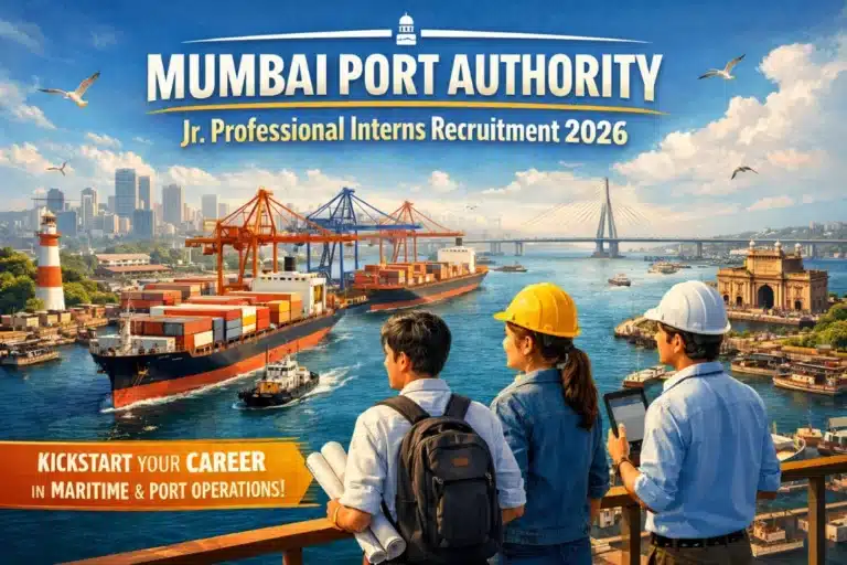 Mumbai Port Authority JPI Recruitment 2026, Diploma Engineering Opportunity 26 Mumbai Port Authority JPI Recruitment 2026