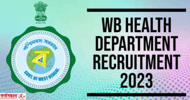 WB Health Department Recruitment 2023