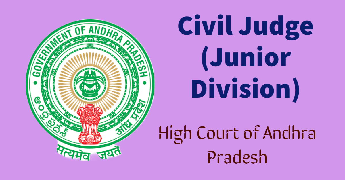 High Court of Andhra Pradesh Civil Judge (Junior Division)
