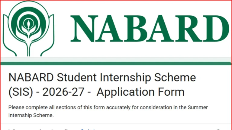 NABARD Student Internship Scheme 2026-27 Notification Out, Check Eligibility, Important Dates 17 NABARD Student Internship Scheme 2026-27
