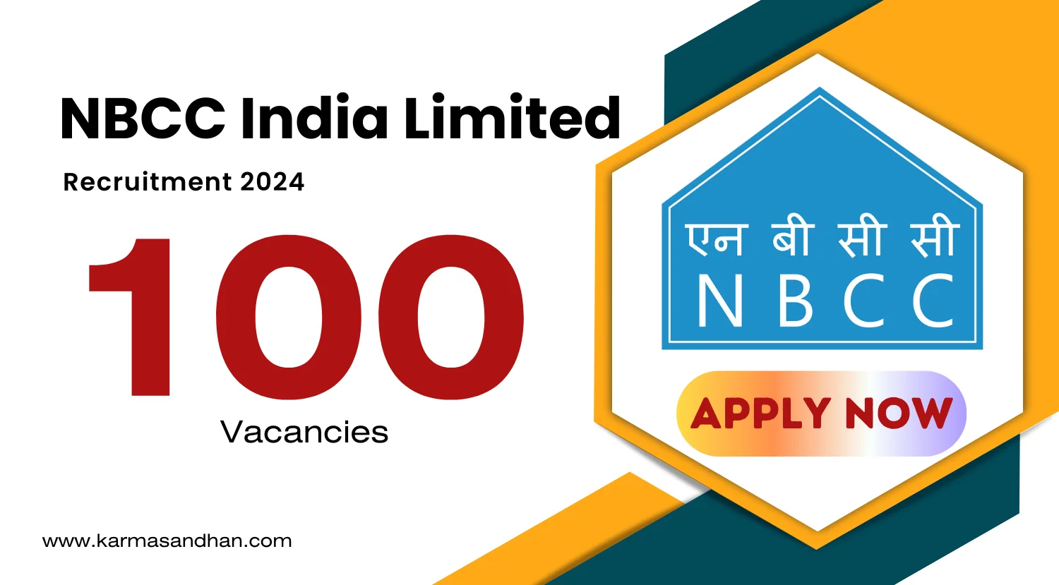 NBCC Recruitment 2024 Notification for 100 Manager, Trainee, Assistant and More