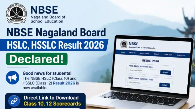 NBSE Nagaland Board Result 2026 OUT: Direct HSLC, HSSLC Link to Download Class 10, 12 Scorecards @nbsenl.edu.in 10 NBSE Nagaland Board Result 2026 OUT: Direct HSLC, HSSLC Link to Download Class 10, 12 Scorecards @nbsenl.edu.in