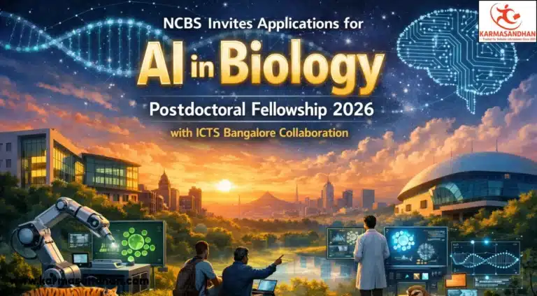 NCBS Invites Applications for AI in Biology Postdoctoral Fellowship 2026 with ICTS Bangalore Collaboration 22 NCBS Invites Applications for AI in Biology Postdoctoral Fellowship 2026 with ICTS Bangalore Collaboration