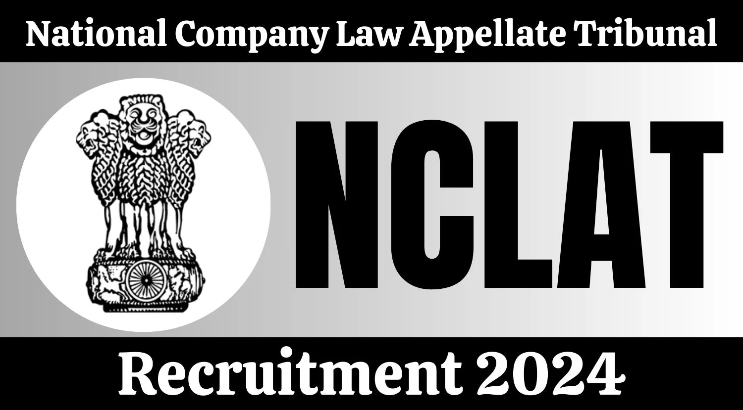NCLAT Registrar Recruitment 2024