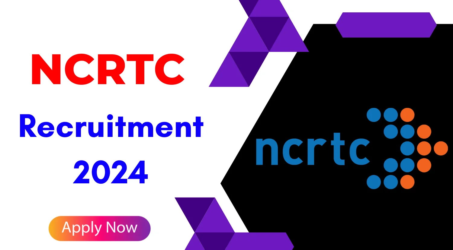 NCRTC Engineering Associate-I Recruitment 2024
